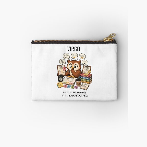 Item preview, Virgo - Planned and Caffeinated designed and sold by Remake Design Lab.