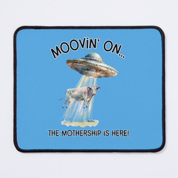 Item preview, Alien Abduction Moovin on The Mothership is Here designed and sold by WigOutlet.