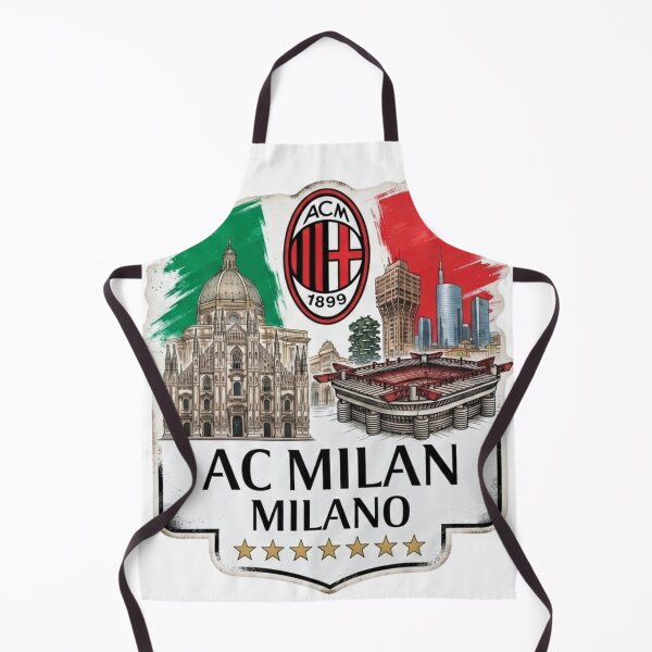 Aperçu de l'œuvre Écusson du drapeau de l'AC Milan (Italie) créée et vendue par annaarthk.