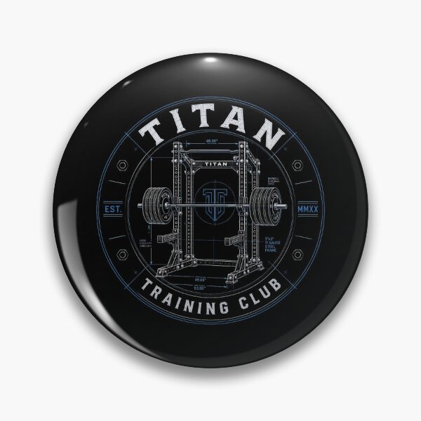 Item preview, Titan Training club Heavy Lifting Club T-Shirt - Gym Emblem Pump Cover designed and sold by CUTE_CAT ⭐⭐⭐⭐⭐.