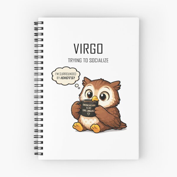 Item preview, Virgo - Trying to Socialize designed and sold by Remake Design Lab.
