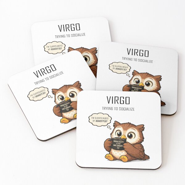 Item preview, Virgo - Trying to Socialize designed and sold by Remake Design Lab.