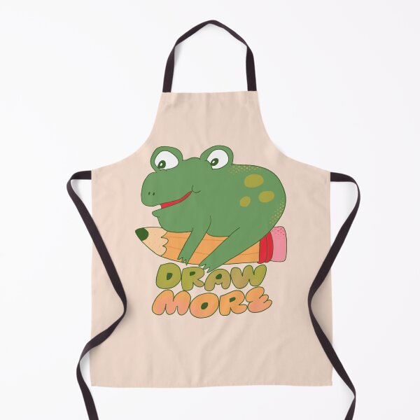 Item preview, Draw More, Bean The Frog designed and sold by yellowflowerhut.