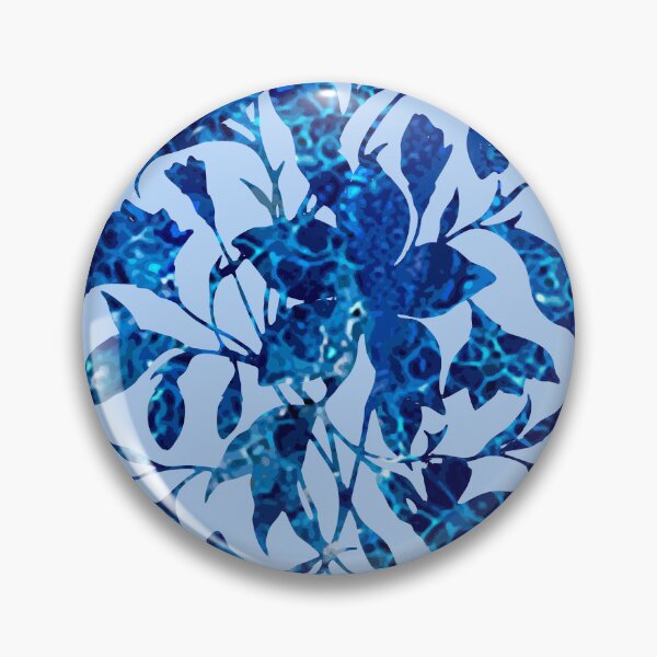 Item preview, Blue Botanical Flow Floral Design designed and sold by GAP90.