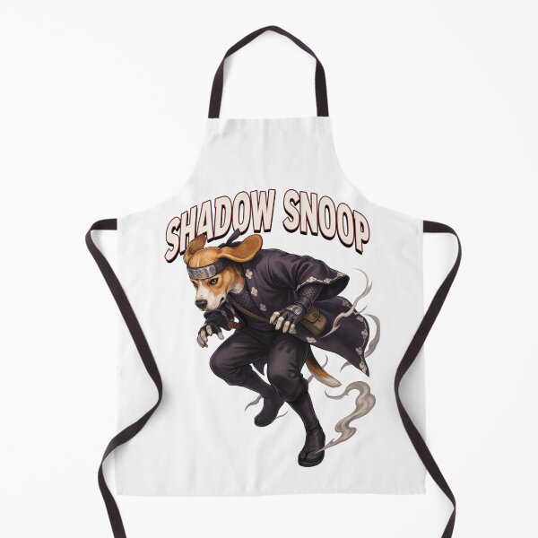 Aperçu de l'œuvre Shadow Snoop Ninja Beagle Stealth Warrior Anime Style T-Shirtt v1 créée et vendue par DBWStudios.