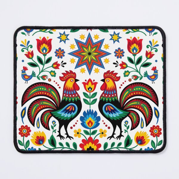 Item preview, B Traditional Polish Folk Art Wycinanki Floral Pattern designed and sold by ART ATTACK ZONE.