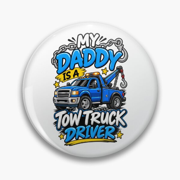 Item preview, Mi papá es conductor de grúa azul designed and sold by The Hook Up Towing & Recovery.