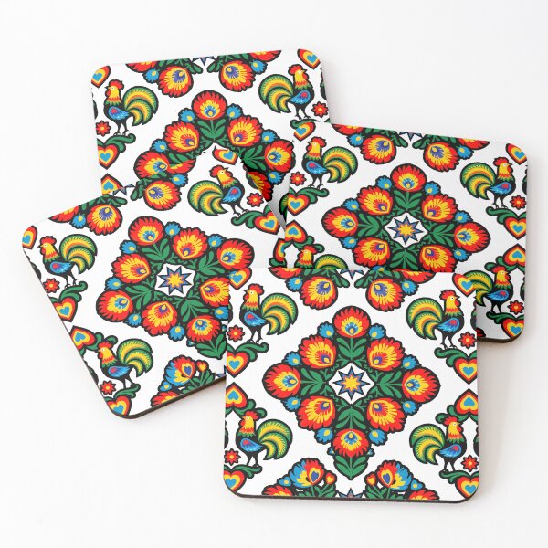 Item preview, D Traditional Polish Folk Art Wycinanki Floral Pattern designed and sold by ART ATTACK ZONE.