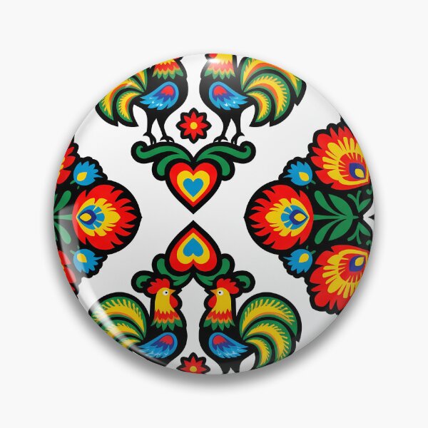 Item preview, D Traditional Polish Folk Art Wycinanki Floral Pattern designed and sold by ART ATTACK ZONE.