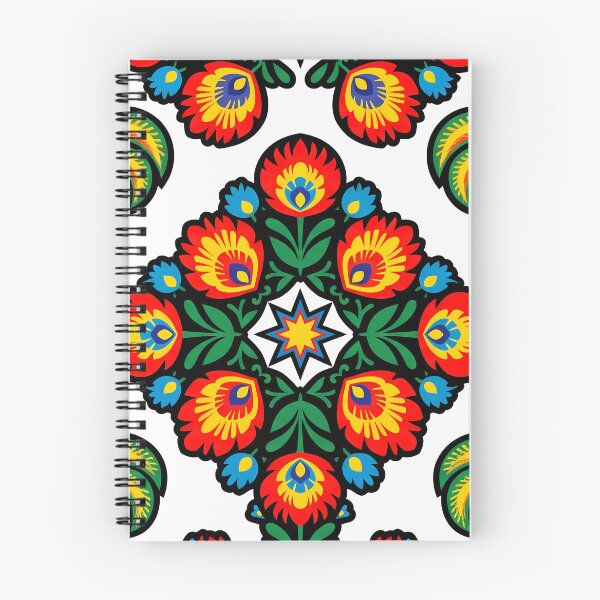 Item preview, D Traditional Polish Folk Art Wycinanki Floral Pattern designed and sold by ART ATTACK ZONE.