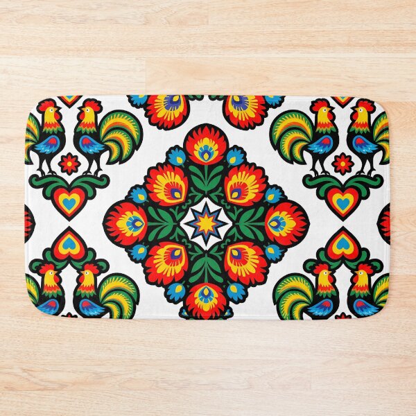 Item preview, D Traditional Polish Folk Art Wycinanki Floral Pattern designed and sold by ART ATTACK ZONE.