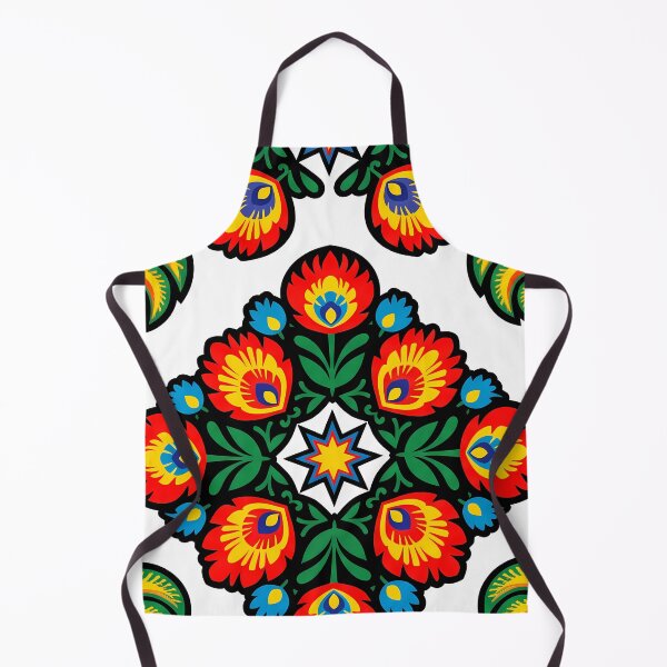 Item preview, D Traditional Polish Folk Art Wycinanki Floral Pattern designed and sold by ART ATTACK ZONE.