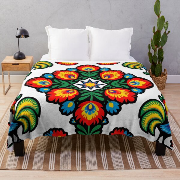 Item preview, D Traditional Polish Folk Art Wycinanki Floral Pattern designed and sold by ART ATTACK ZONE.