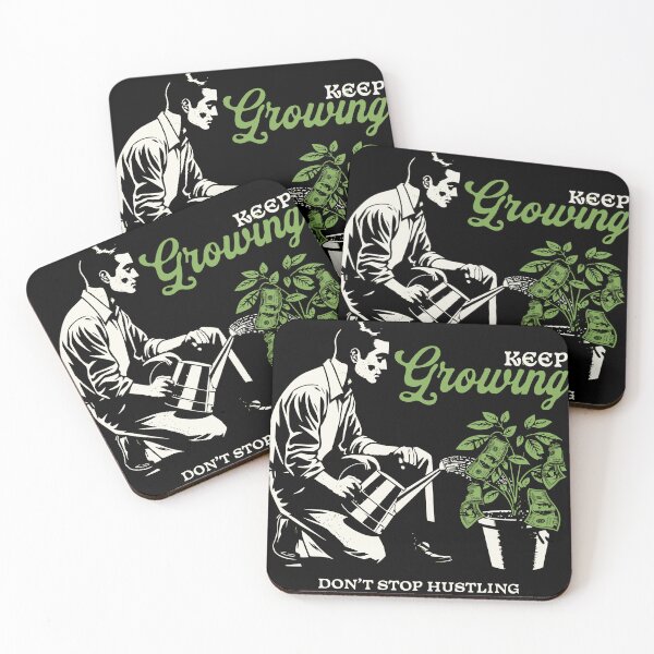 Item preview, Keep Growing Dont Stop Hustling designed and sold by Tumara.