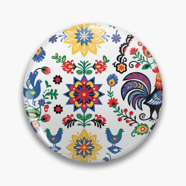 Item preview, E Traditional Polish Folk Art Wycinanki Floral Pattern designed and sold by ART ATTACK ZONE.