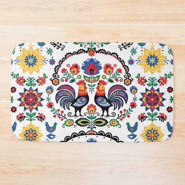 Item preview, E Traditional Polish Folk Art Wycinanki Floral Pattern designed and sold by ART ATTACK ZONE.