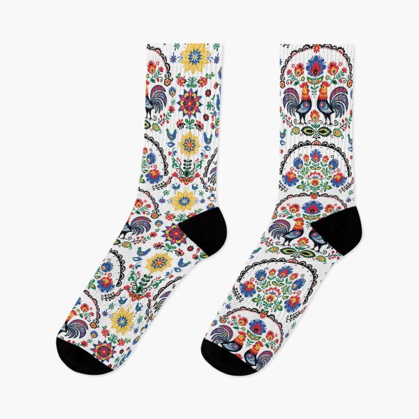 Item preview, E Traditional Polish Folk Art Wycinanki Floral Pattern designed and sold by ART ATTACK ZONE.