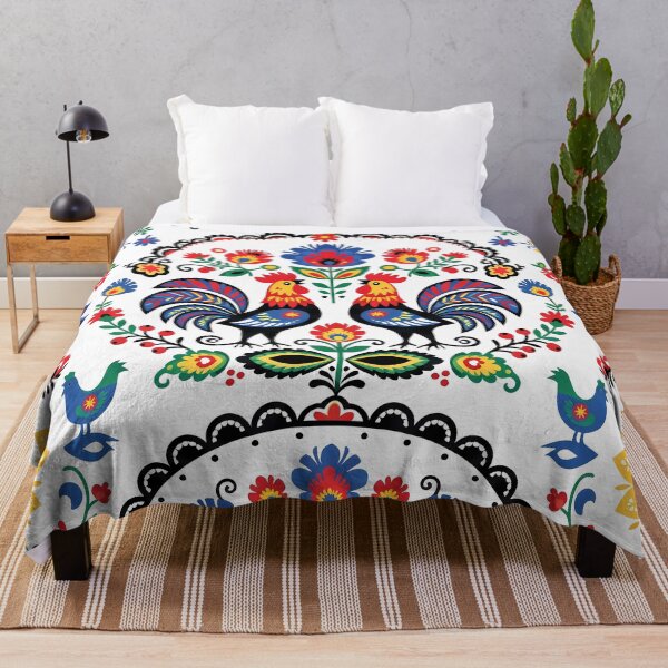 Item preview, E Traditional Polish Folk Art Wycinanki Floral Pattern designed and sold by ART ATTACK ZONE.