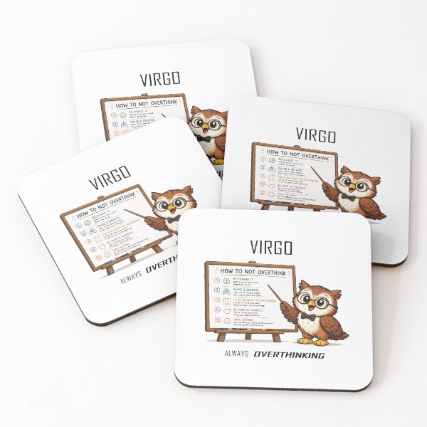 Item preview, Virgo - How to Not Overthink designed and sold by Remake Design Lab.