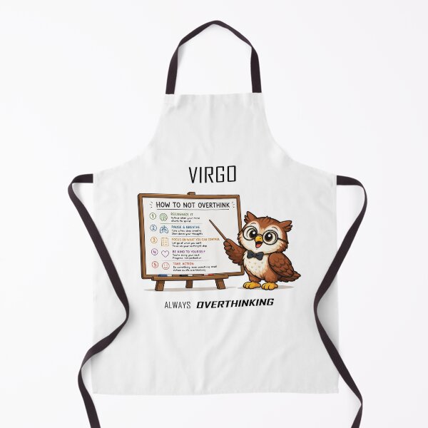 Item preview, Virgo - How to Not Overthink designed and sold by Remake Design Lab.