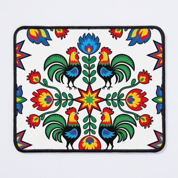 Item preview, G Traditional Polish Folk Art Wycinanki Floral Pattern designed and sold by ART ATTACK ZONE.