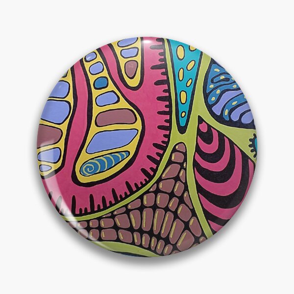 Item preview, Acid Bloom | Neon Psychedelic Wall Art designed and sold by WonderwildArt.