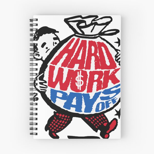 Item preview, Hard Work Pays Off designed and sold by Tumara.