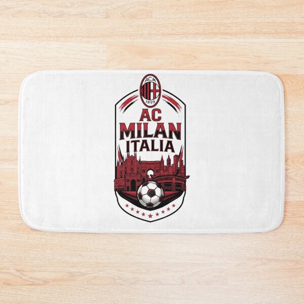 Artikelvorschau, AC Mailand, Italien, Fußballwappen, Stadtkulisse entworfen und verkauft von annaarthk.
