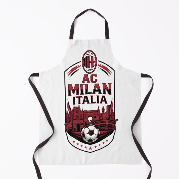Aperçu de l'œuvre Écusson de l'AC Milan Italie Skyline de la ville créée et vendue par annaarthk.