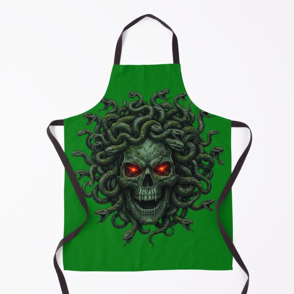 Item preview, Skull of Medusa designed and sold by Villain Vault.