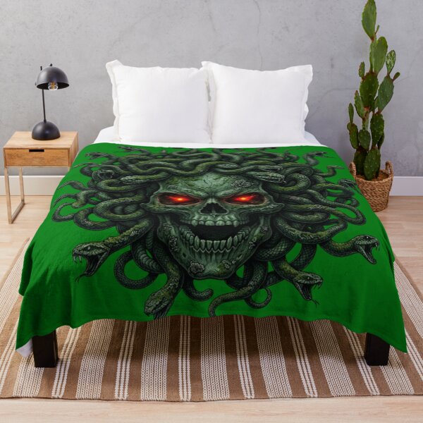 Item preview, Skull of Medusa designed and sold by Villain Vault.