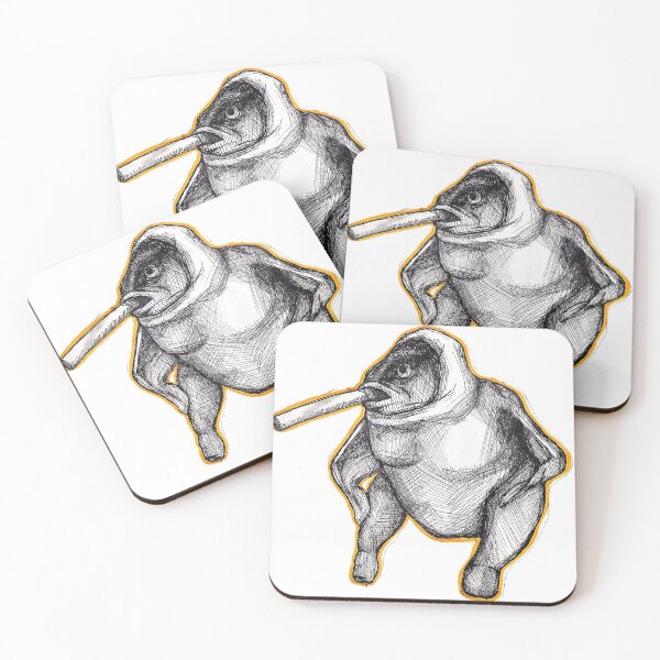 Item preview, Fish in a Chicken Smoking a Cigarette designed and sold by Liz in a society.