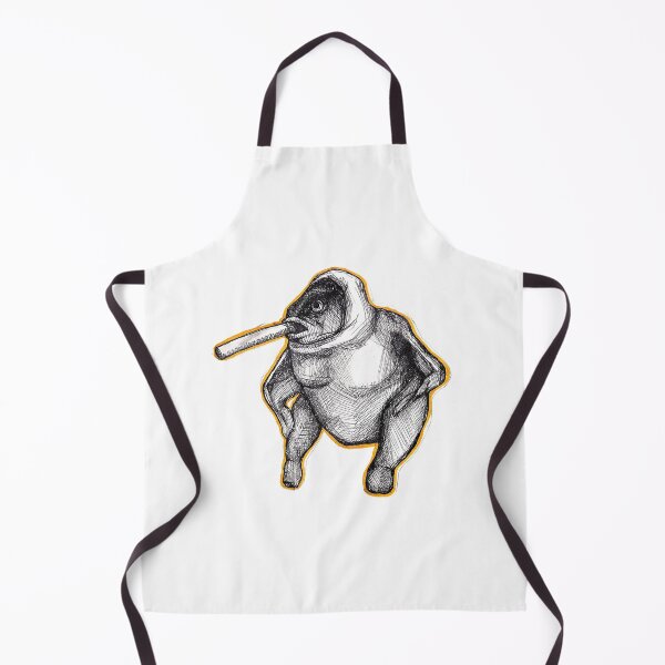 Item preview, Fish in a Chicken Smoking a Cigarette designed and sold by Liz in a society.
