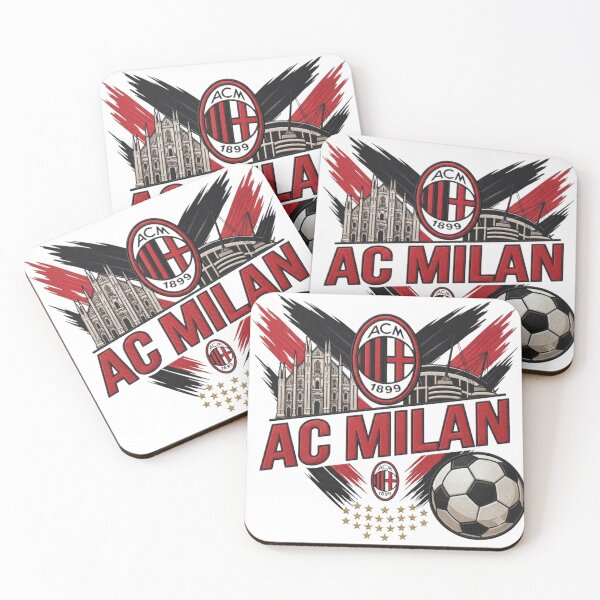 Item preview, AC Milan Rossoneri Football Heritage Crest Art designed and sold by annaarthk.