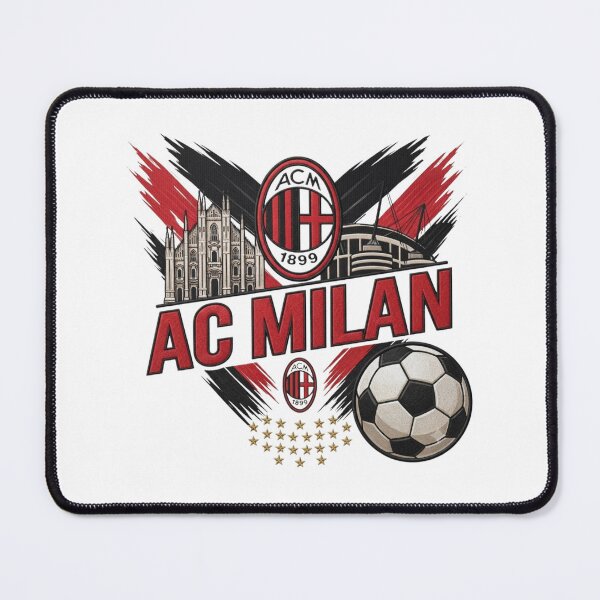 Item preview, AC Milan Rossoneri Football Heritage Crest Art designed and sold by annaarthk.