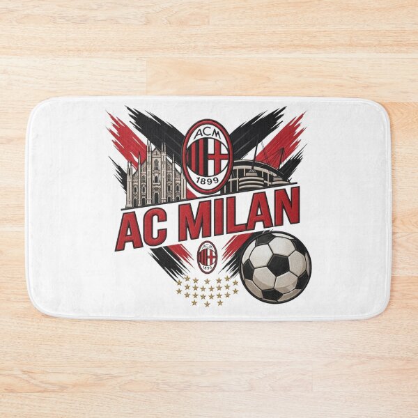 Item preview, AC Milan Rossoneri Football Heritage Crest Art designed and sold by annaarthk.