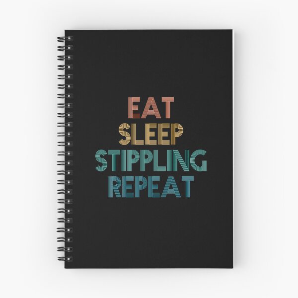 Item preview, Eat Sleep Stippling Repeat - Gift For Stippling Fans designed and sold by kindxinn.