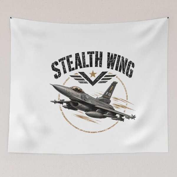 Item preview, F 16  Stealth Wing Fighter Jet Aviation Design designed and sold by IRON WINGS /USAF.