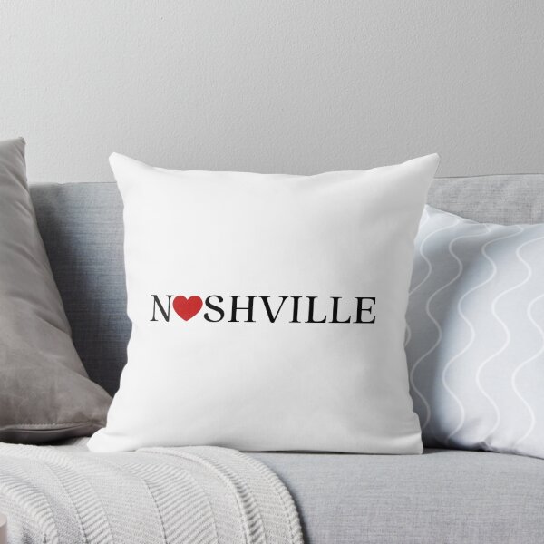 Item preview, Nashville Heart Love souvenir Music City Tennessee Typography designed and sold by FemmePod.