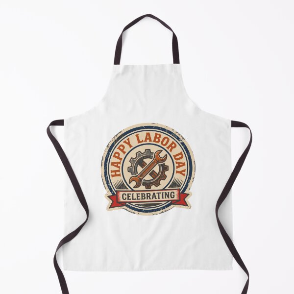 Item preview, Weathered Vintage Labor Day Badge - Gear and Wrench Tee designed and sold by relso.