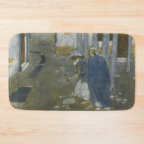 Item preview, Arabian Nights Wall Art, Vintage Storybook Illustration, Edmund Dulac Fantasy Art designed and sold by RickE.