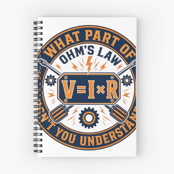 Item preview, What Part of Ohms Law Funny Electrician Emblem  designed and sold by BestCoolStuff.
