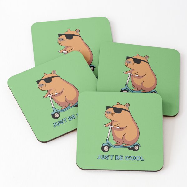 Aperçu de l'œuvre Sois cool, mignon scooter animal créée et vendue par RosalesArts.