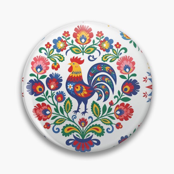 Item preview, Colors Traditional Polish Folk Art Wycinanki Floral Pattern designed and sold by ART ATTACK ZONE.