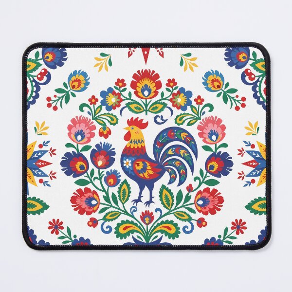 Item preview, Colors Traditional Polish Folk Art Wycinanki Floral Pattern designed and sold by ART ATTACK ZONE.