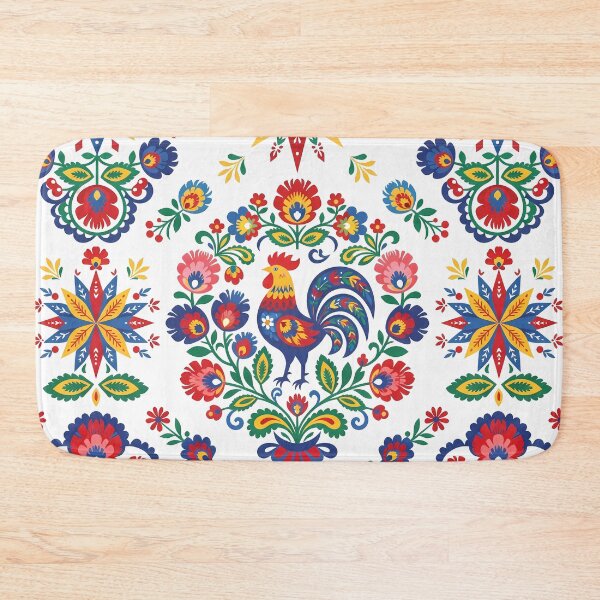 Item preview, Colors Traditional Polish Folk Art Wycinanki Floral Pattern designed and sold by ART ATTACK ZONE.