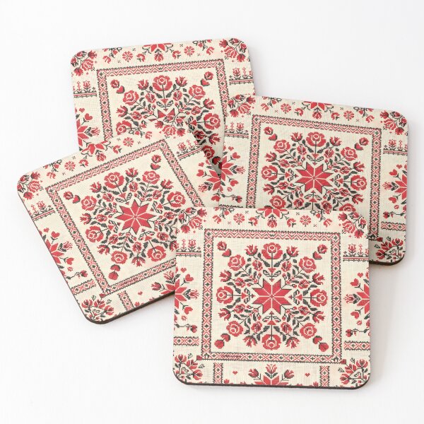 Item preview, Roses Traditional Polish Folk Art Wycinanki Floral Pattern designed and sold by ART ATTACK ZONE.