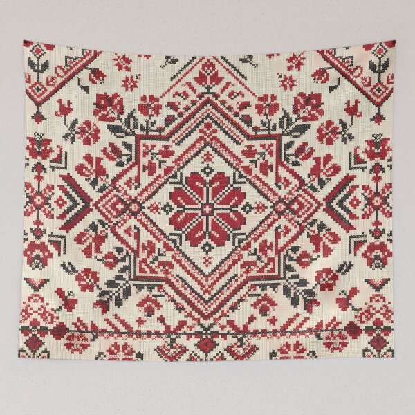 Item preview, Lines Traditional Polish Folk Art Wycinanki Floral Pattern designed and sold by ART ATTACK ZONE.