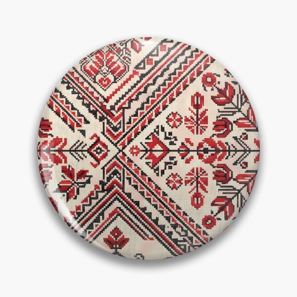 Item preview, Red Traditional Polish Folk Art Wycinanki Floral Pattern designed and sold by ART ATTACK ZONE.