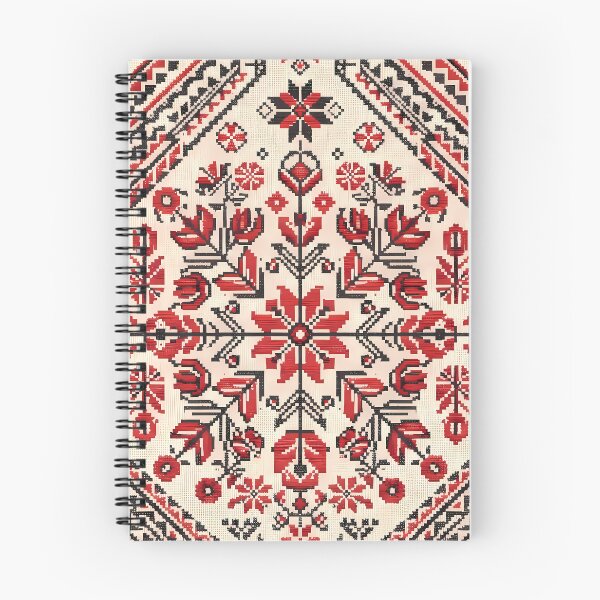 Item preview, Red Traditional Polish Folk Art Wycinanki Floral Pattern designed and sold by ART ATTACK ZONE.